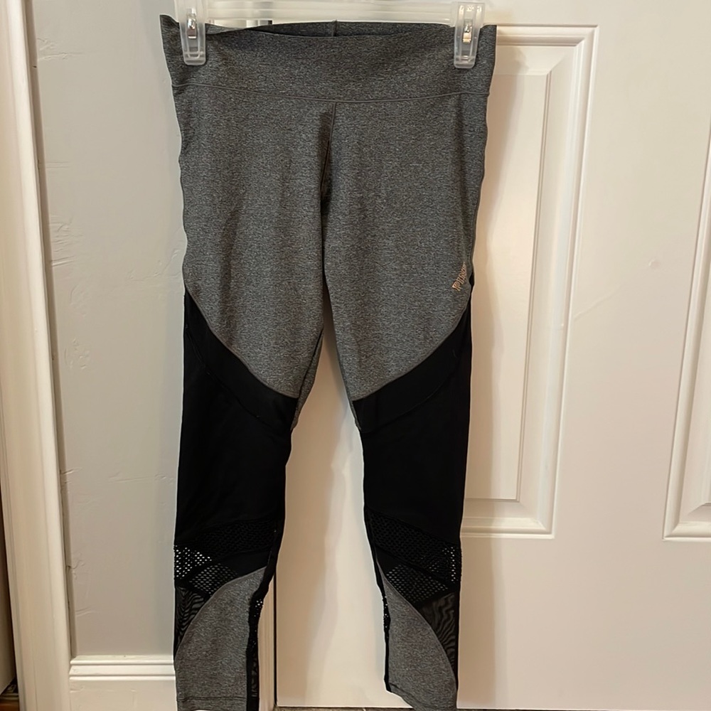 pink athletic leggings